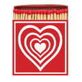 Concentric Heart Matchbox