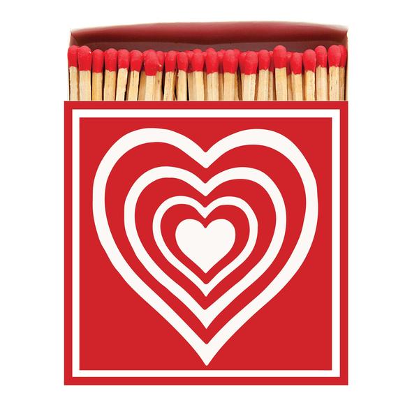 Concentric Heart Matchbox