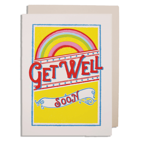 Get Well Rainbow Card