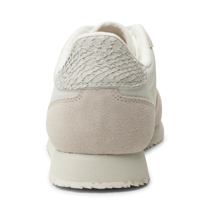 Woden Womens Nora III Trainers Blanc De Blanc