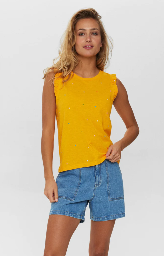 Nutilde Top - GOTS - Zinnia