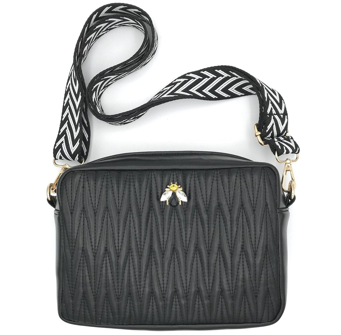 large rivington bag in black