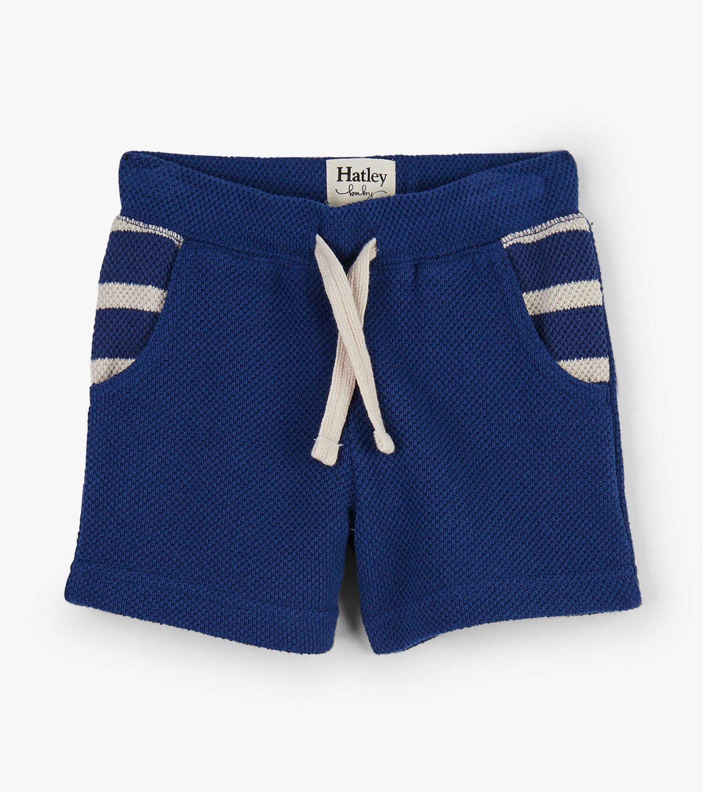 nautical blue baby shorts