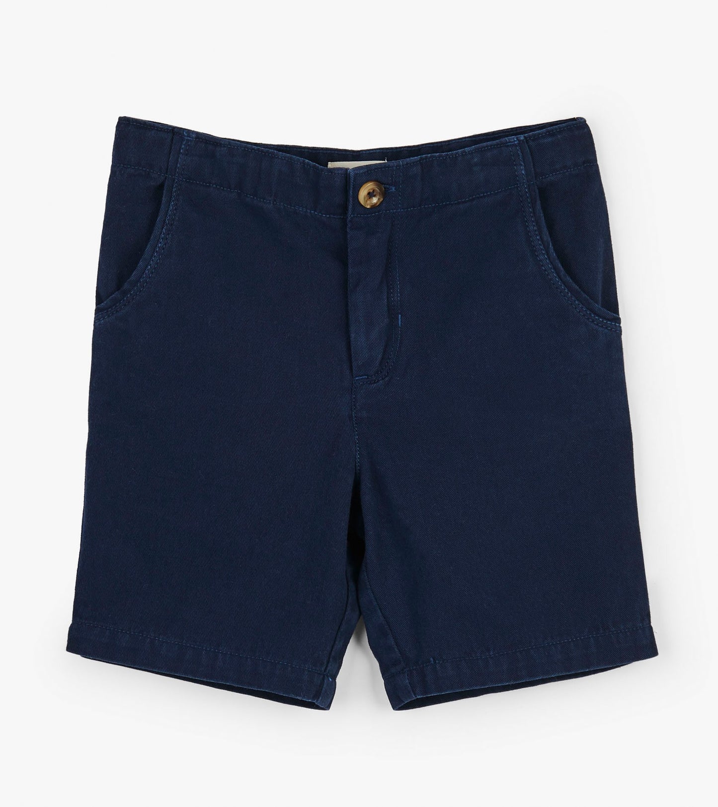 navy twill shorts