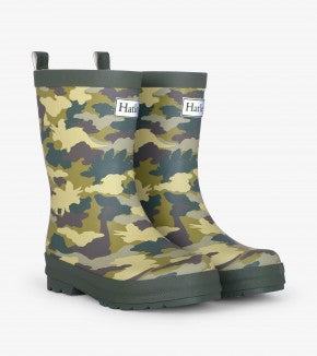 Dino Camo Matt Rain Boots