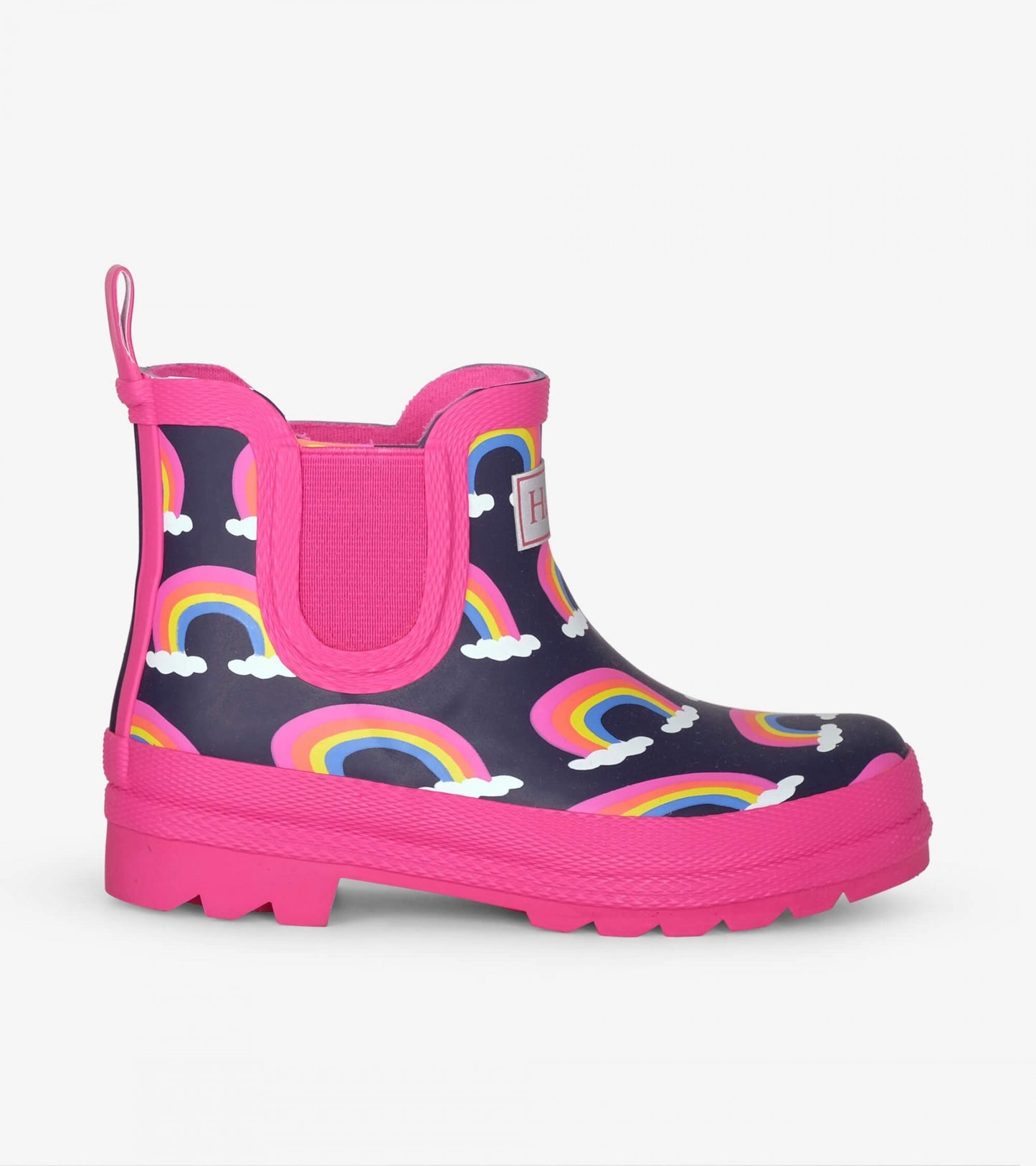 rainbow arches ankle rain booties