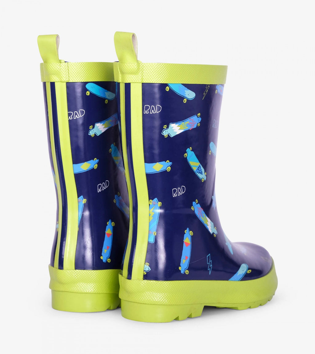Rad Longboards Shiny Rain Boots