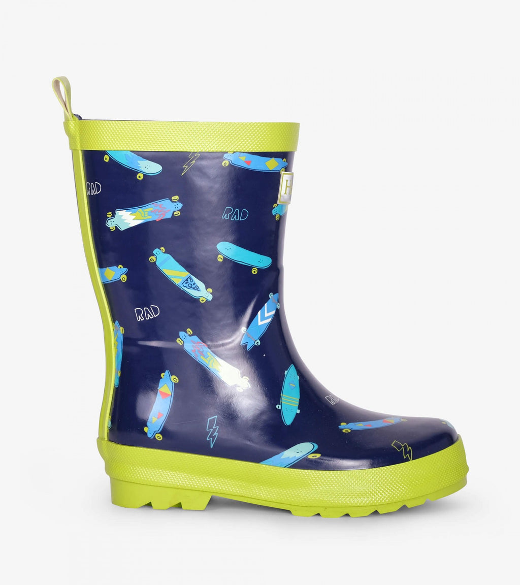 Rad Longboards Shiny Rain Boots