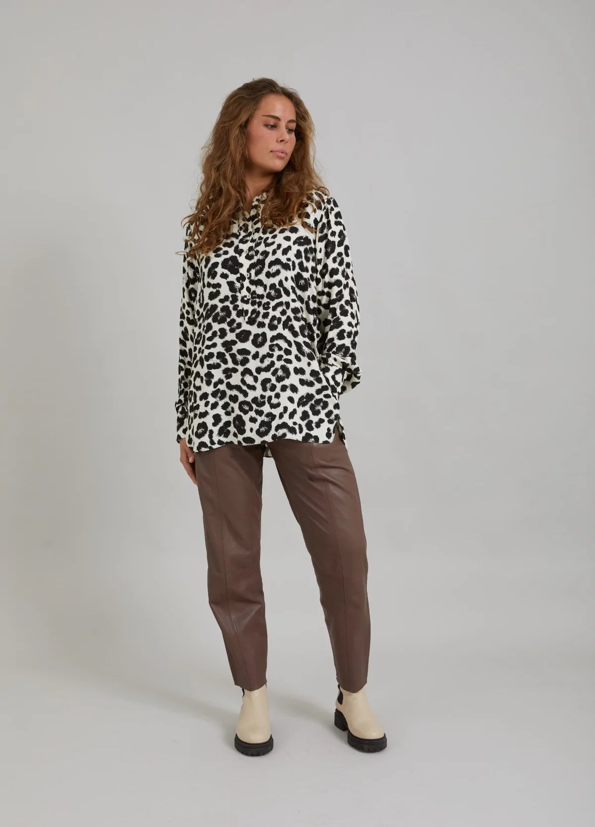 CC Shirt with Leo Print