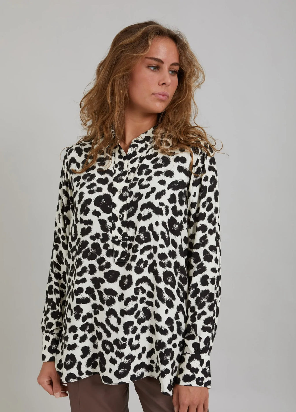 CC Shirt with Leo Print