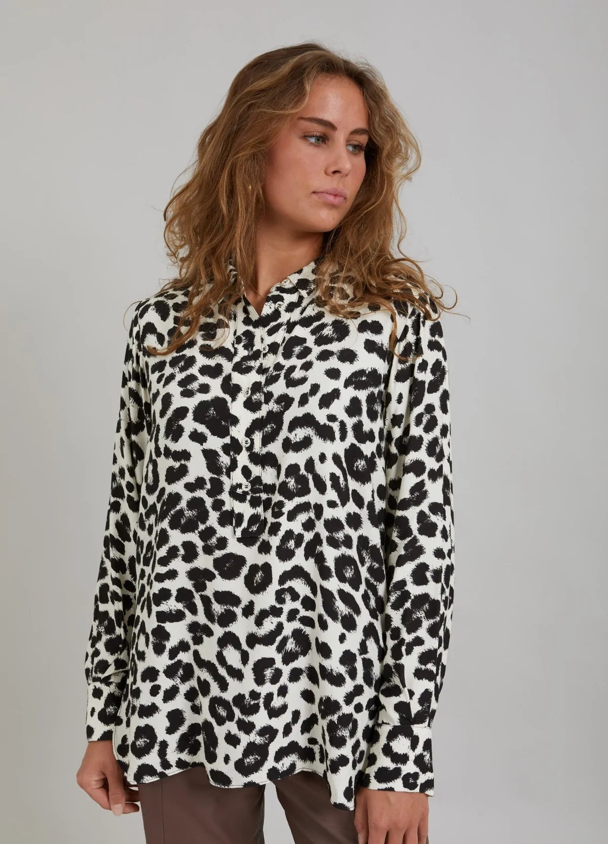 CC Shirt with Leo Print