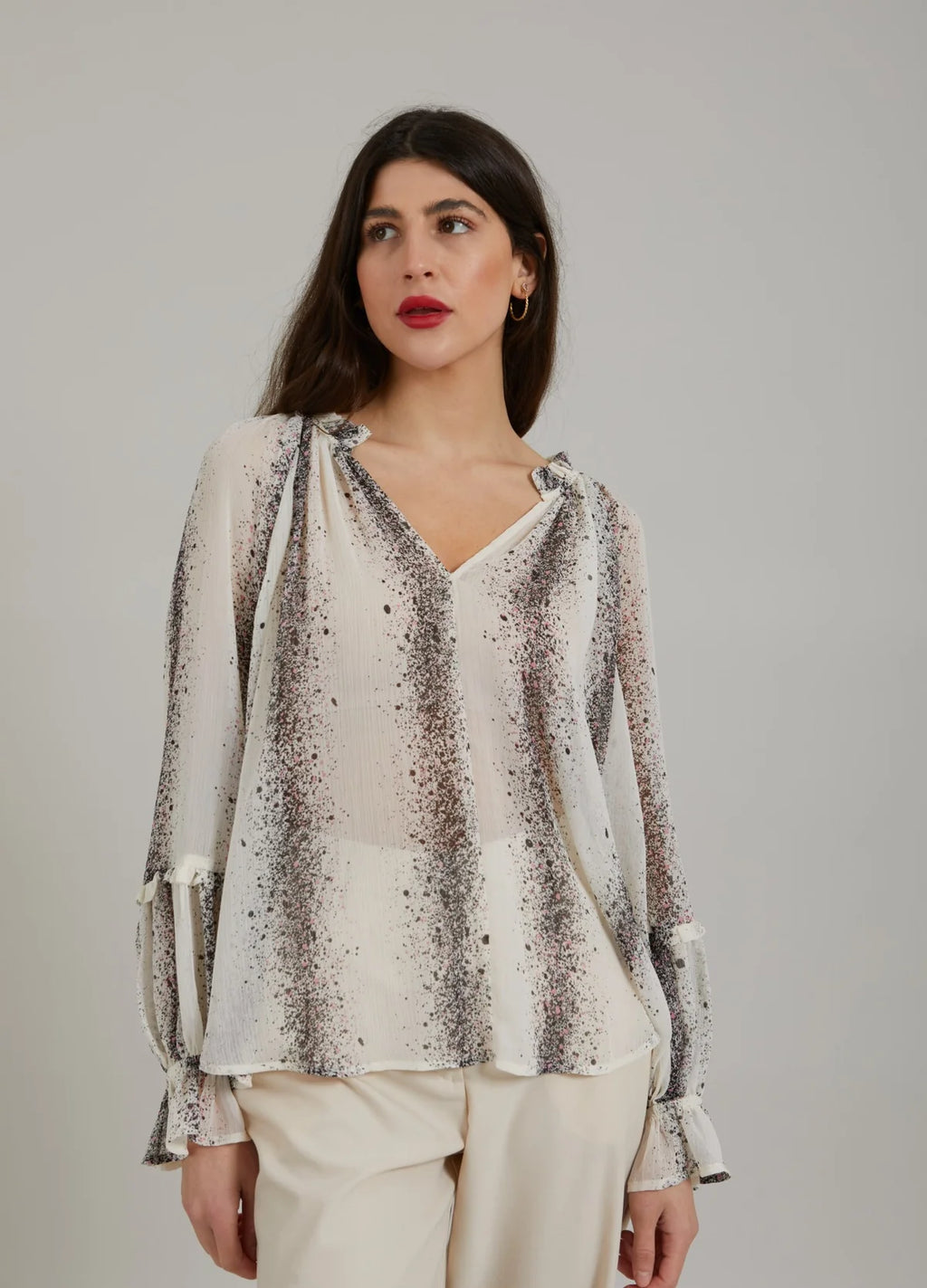 CC STRIPED SPLASH SHIRT