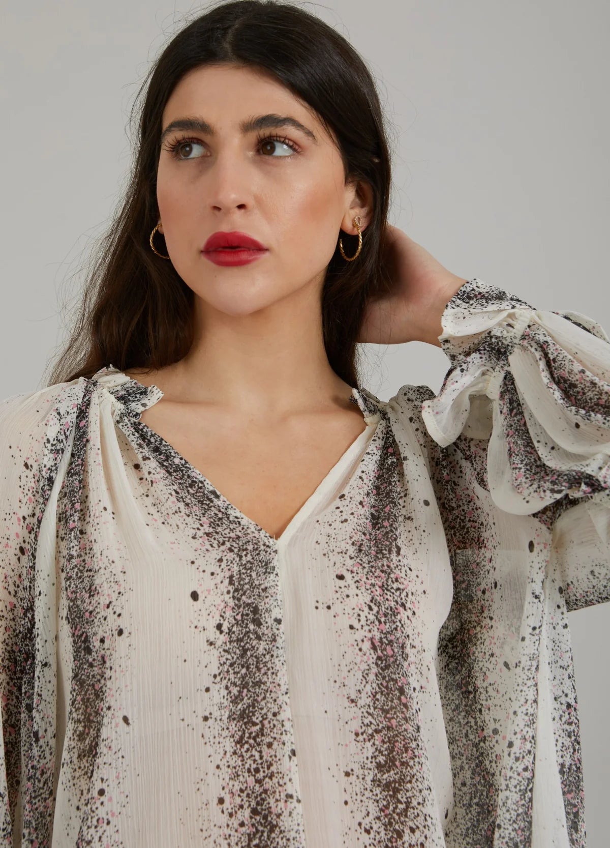 CC STRIPED SPLASH SHIRT