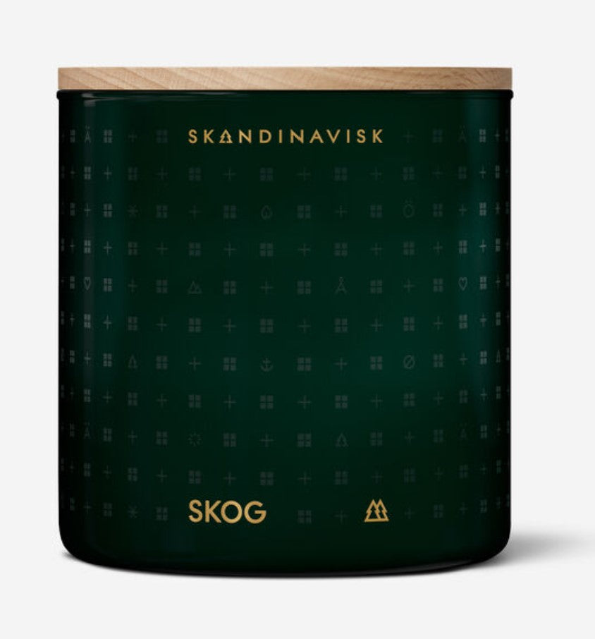 SKOG 2-Wick Scented Vase Candle - Calm of the Boreal Forest