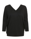 KilaSZ V-Neck Pullover - Black