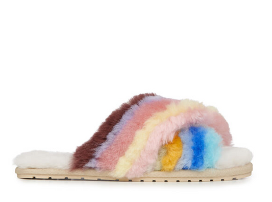 Mayberry Slippers - Rainbow Multi