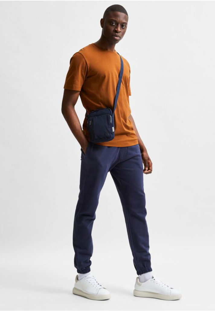 Organic Cotton Sweatpants - Navy Blazer