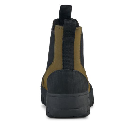 Magda Track Boot - Dark Olive / Black