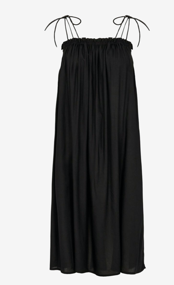 PcGlinda Strap Dress - Black
