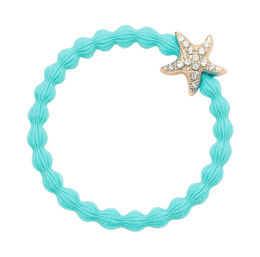 Starfish Bangle Band - Turquoise