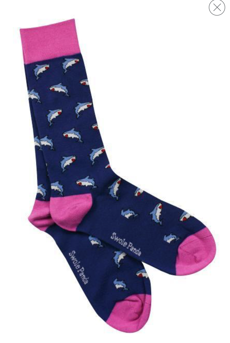 Shark Bamboo Socks