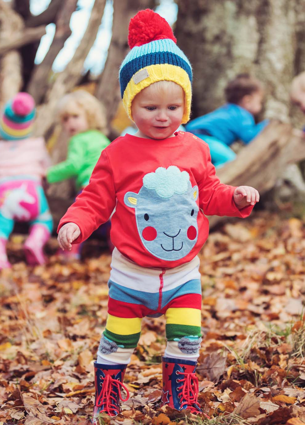 Bright Sheep Long Sleeve Top