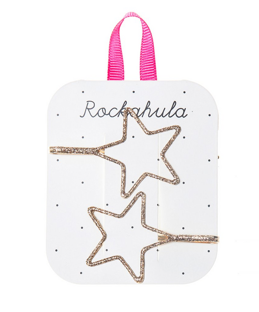 Rockahula Gold Star Hair Slides
