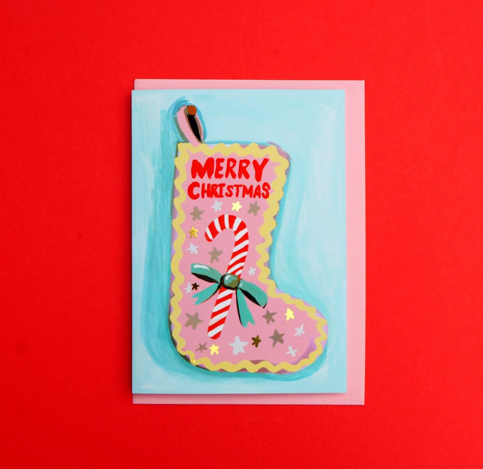 Stocking Christmas Card