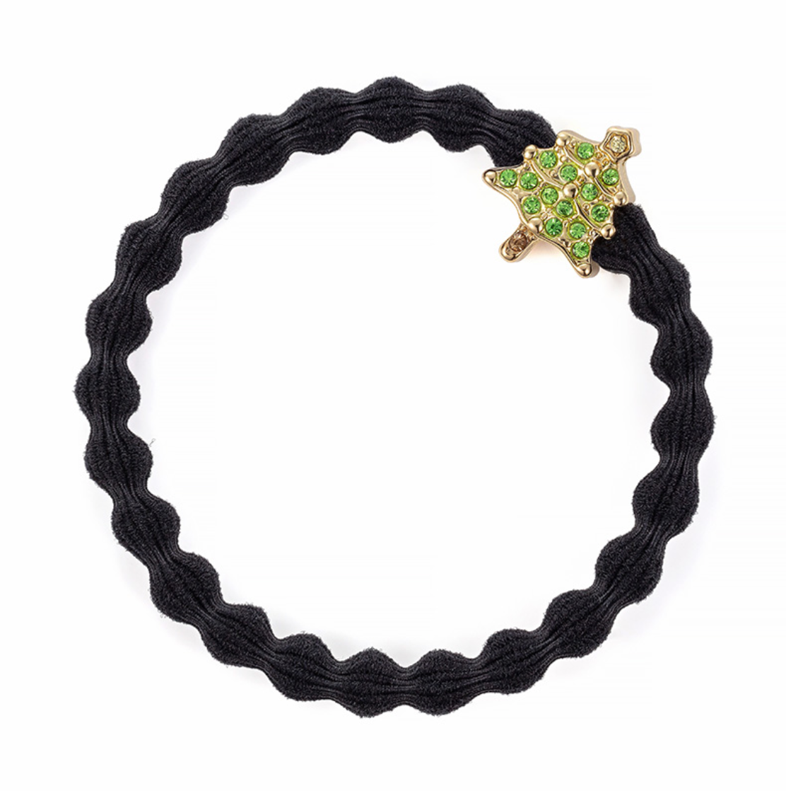 Christmas Tree Bangle Band - Black