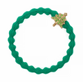 Christmas Tree Bangle Band - Emerald Green