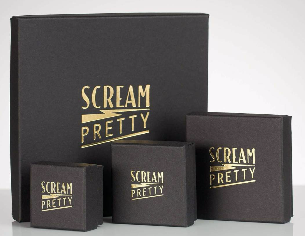 Lightening Bolt Necklace - Silver