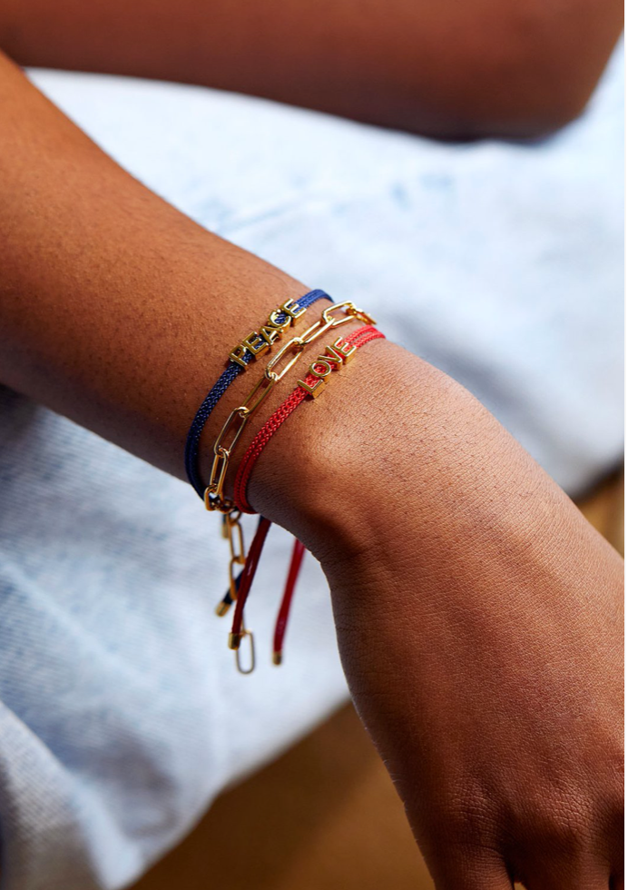 Love Red Cord Bracelet