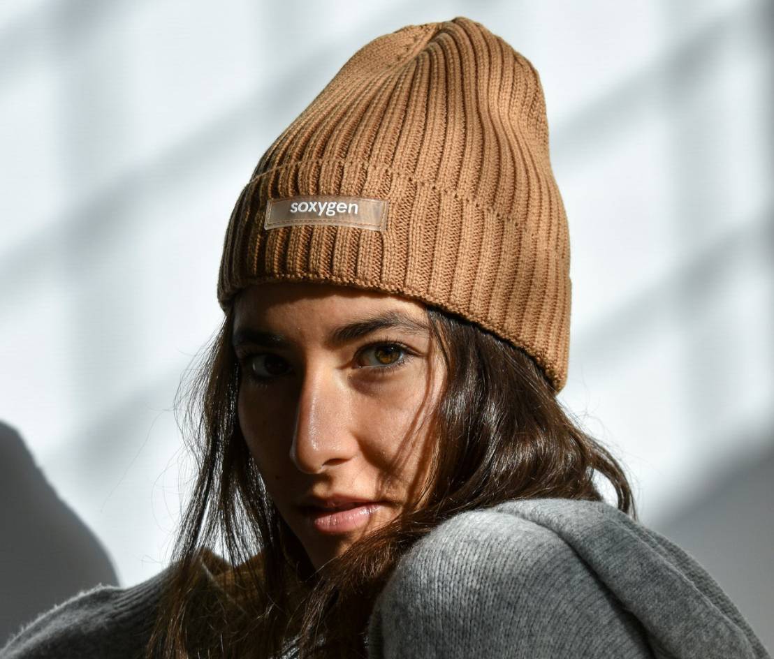 Caramel Beanie