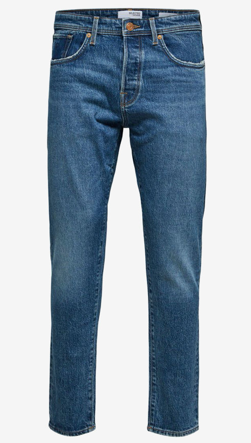 SLIM COMFORT JEAN - Medium Blue