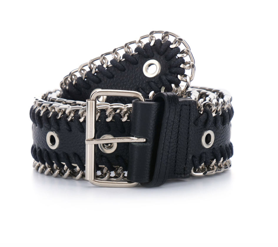 Lively Leather Belt - Black