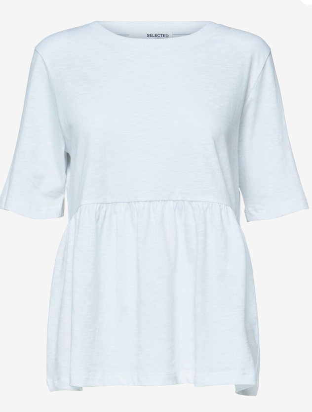 SLFTALIA RELAXED TOP - Bright White