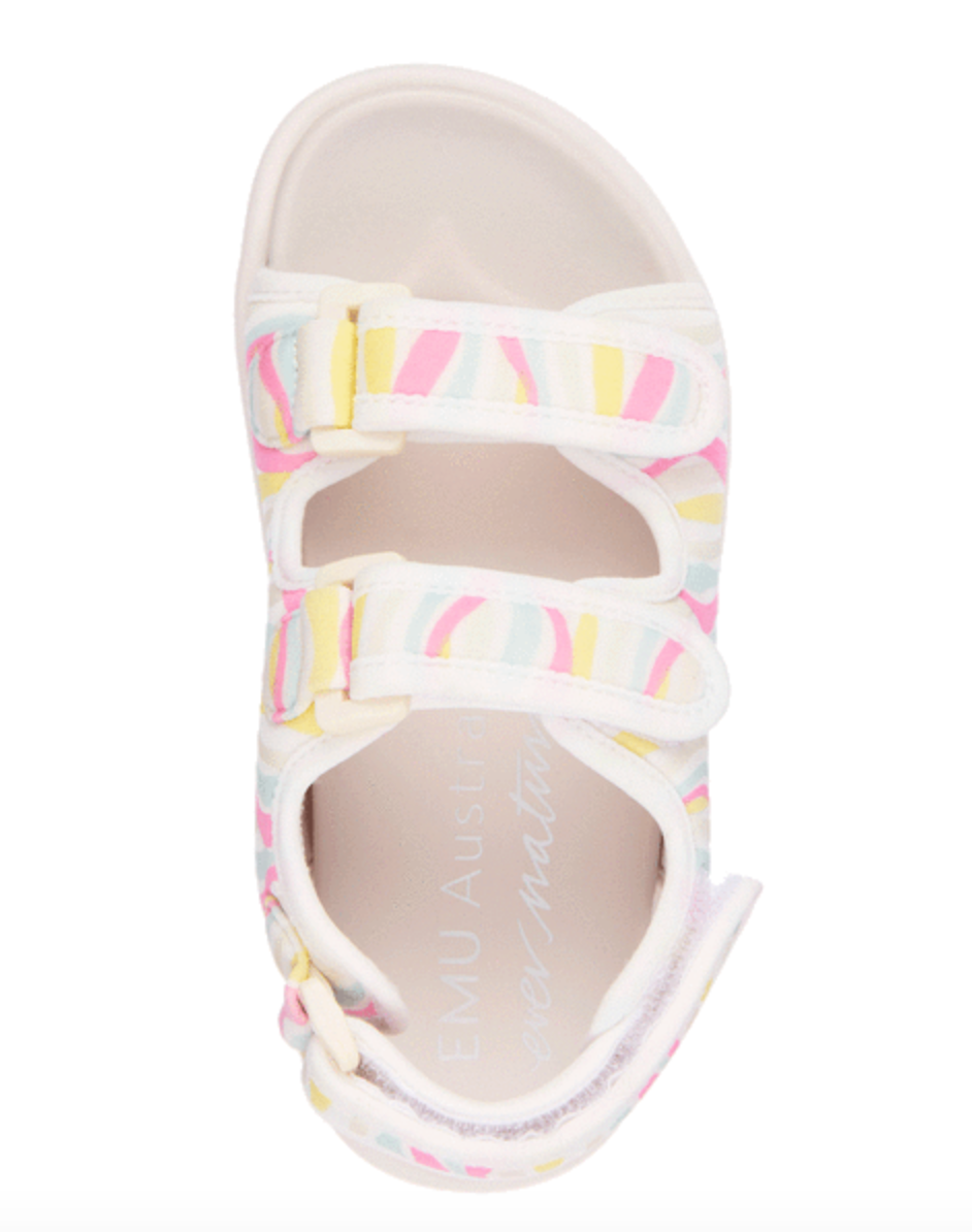 Emu Kids Gilmore Sandals - Pastel Multi