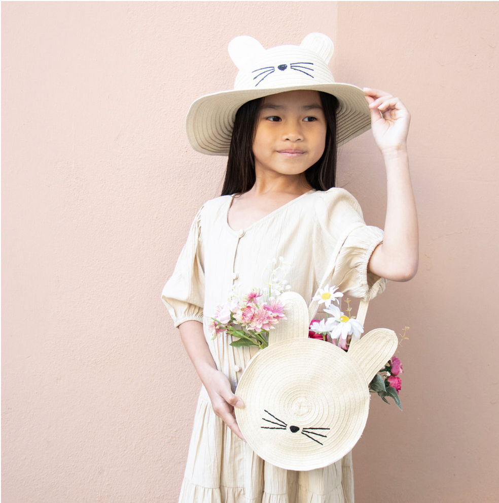 Kids Betty Bunny Sun Hat