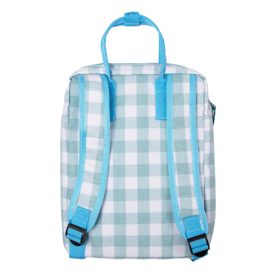 Kids Retro Check Rucksack