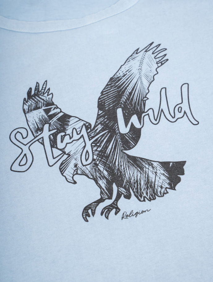 Wings Top - Illumination Blue