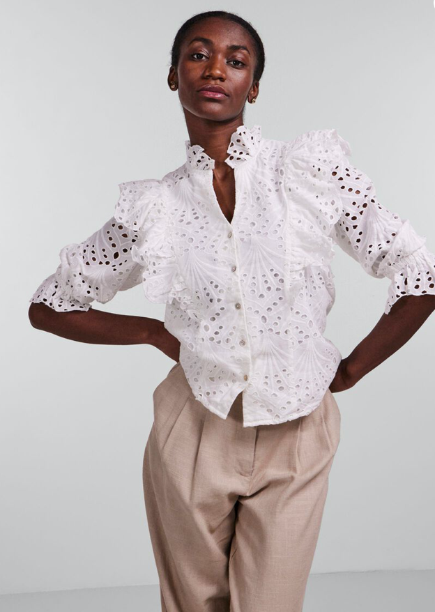 YASNINA SHIRT - Star White