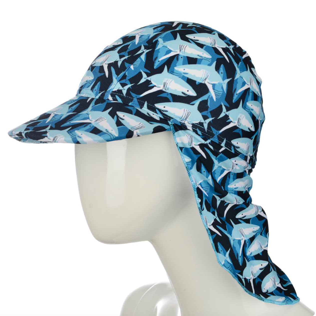 Slipfree Jack Sharks Swim & Sun Hat