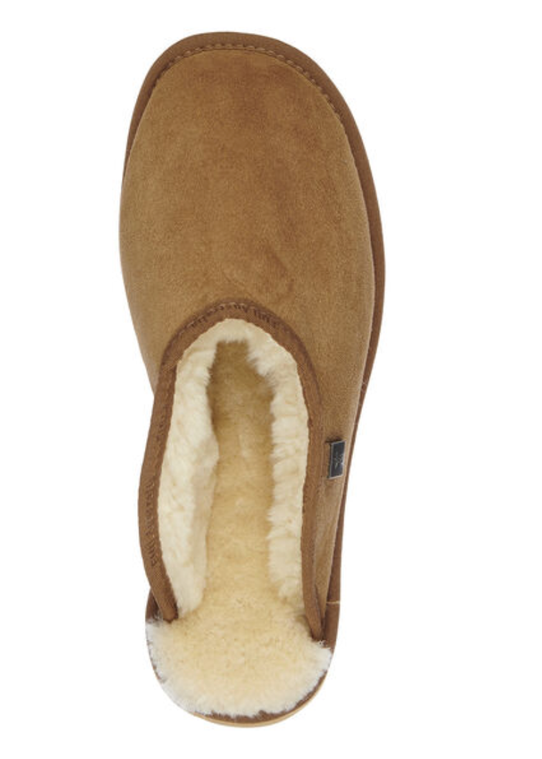 Platinum Experence Men's Sheepskin Slipper - Chestnut