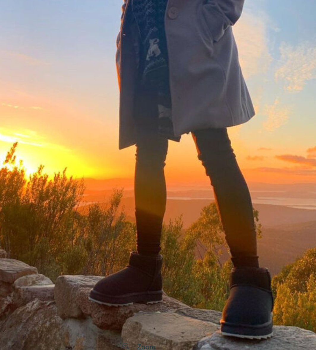 Sharky Micro Women's Sheepskin Boot - Black