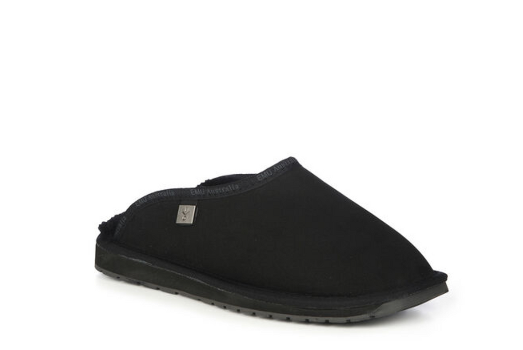 Mens Platinum Esperence Slipper - Black
