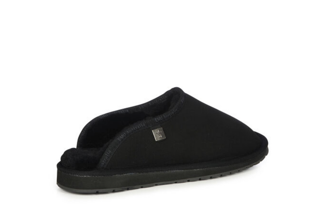 Mens Platinum Esperence Slipper - Black
