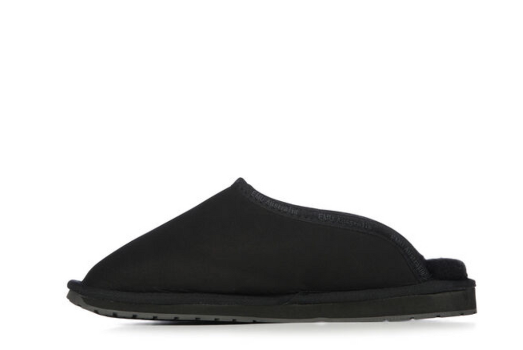 Mens Platinum Esperence Slipper - Black