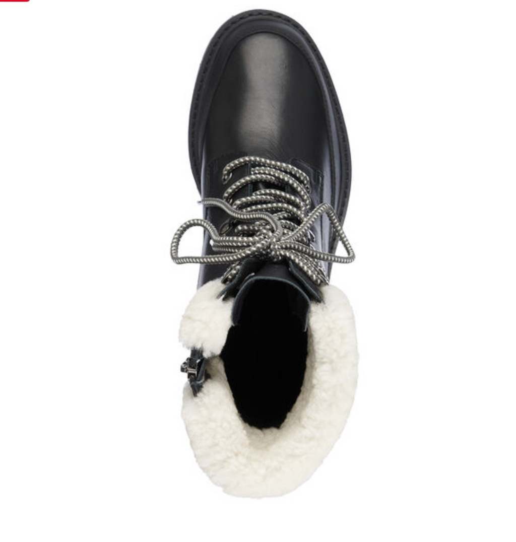 Okab Hi Womens Deluxe Wool Boot - Black