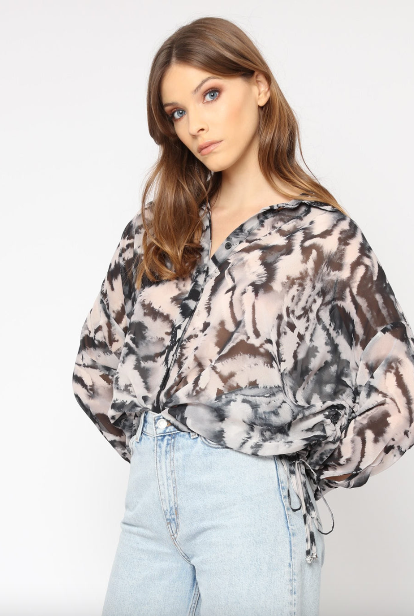 Wild Animal Print Shirt