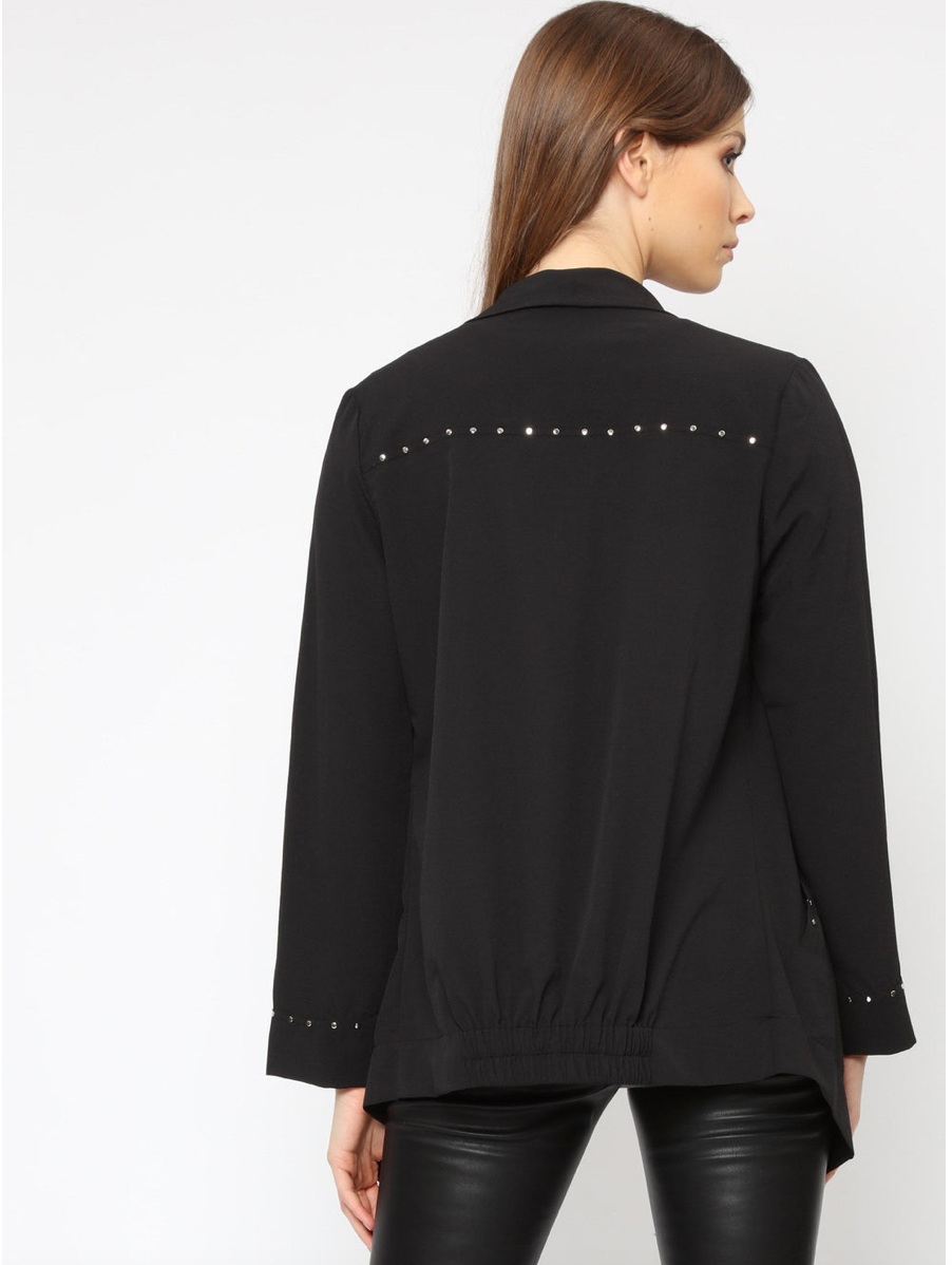 Zone Waterfall Jacket - Black